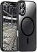 Produktbild JT Berlin Case Pankow Hybrid MS Hülle kompatibel mit Apple iPhone 16 (Schutz nach US-Militärstandard, Wireless-Charging (Qi) / magnetisches Aufladen kompatibel) schwarz/transparent