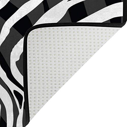 Tapis de sol lavable 152x99 cm idéal pour chambre et salon - 5