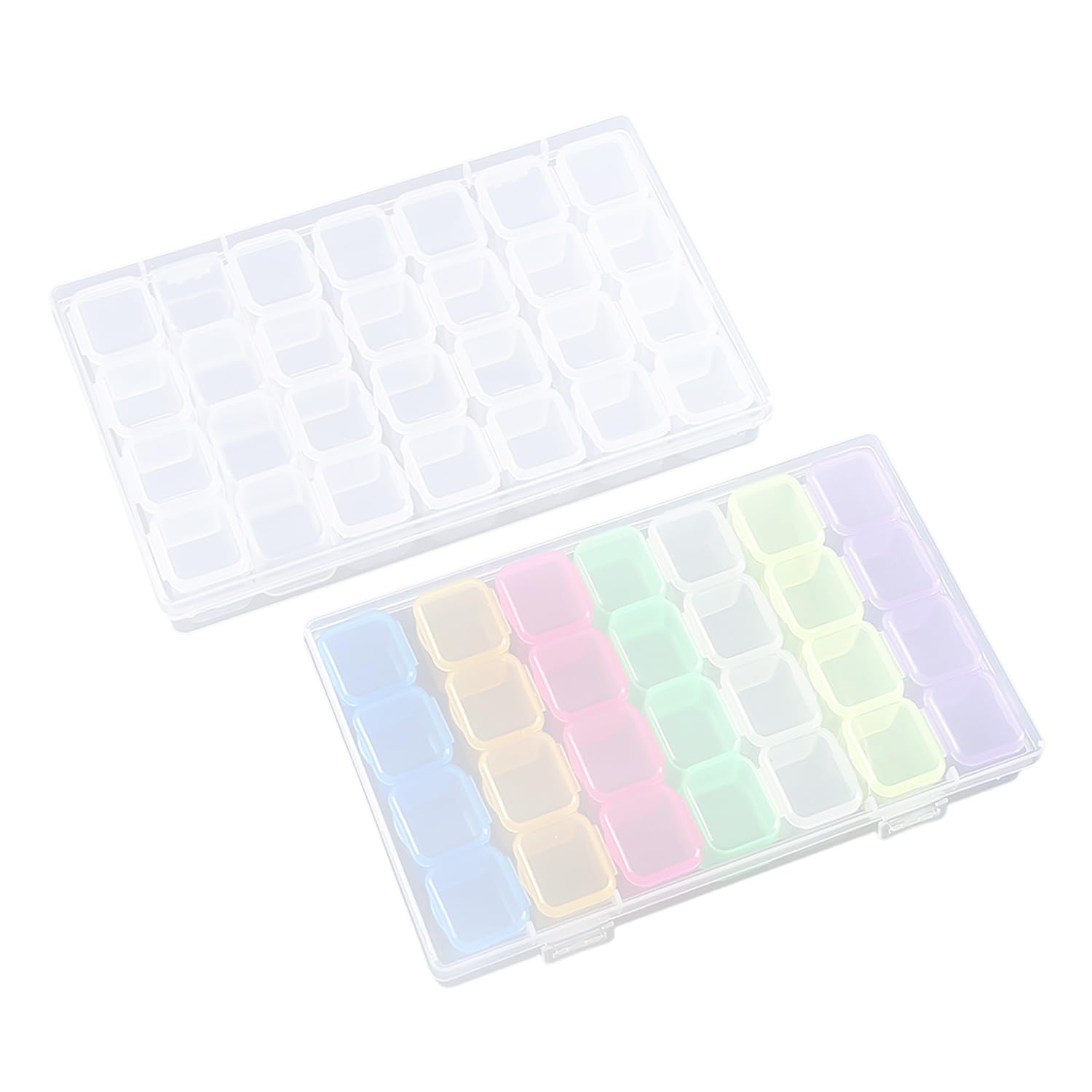 28 Cube Peinture Au Diamant Contenant De Rangement En Plastique | Diamond Art Canada