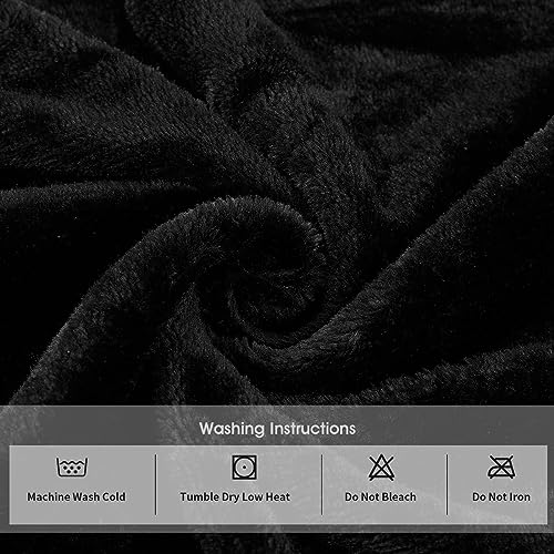 Image of FashGudim Mens Robes Big and Tall Full Length Plush Fleece Long Robe for Men Bathrobe Shawl Collar Warm Winter House Robes