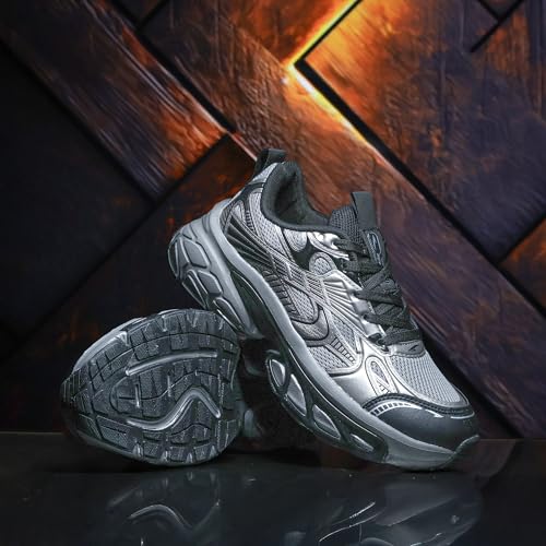 Image of ASIAN Quantum-23 Men's Sporty Sneakers | Lightweight Running & Casual Shoes for Men | Breathable Mesh Upper, Soft Cushion & Anti-Slip Grip Sole