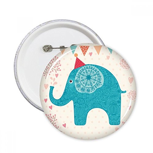 Pins éléphant chapeau rouge pour customiser vos vestes et sacs à dos