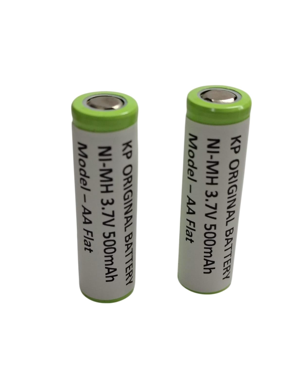KP Original Flat Head AA - 500mAh 3.7v Reachargeble Battery for Toys, Remote, Robotics, Walkman, Cordless Phone etc (Pack of 2)-image-6