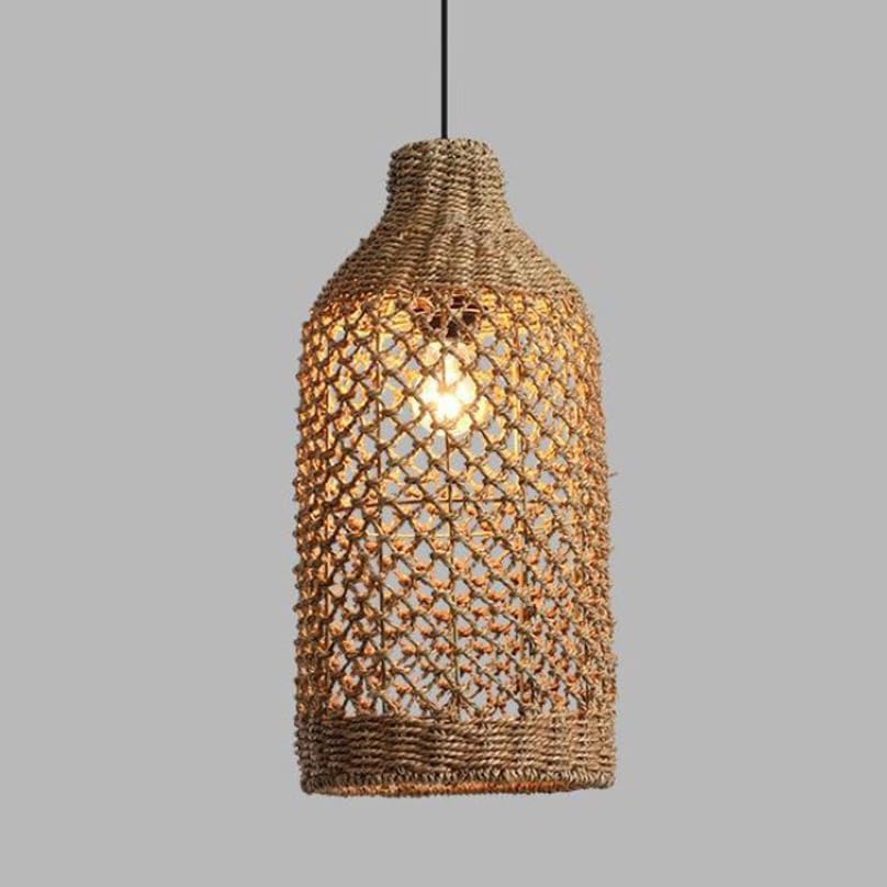 Suspension en bambou style ferme pour créer un cocon de douceur à la maison