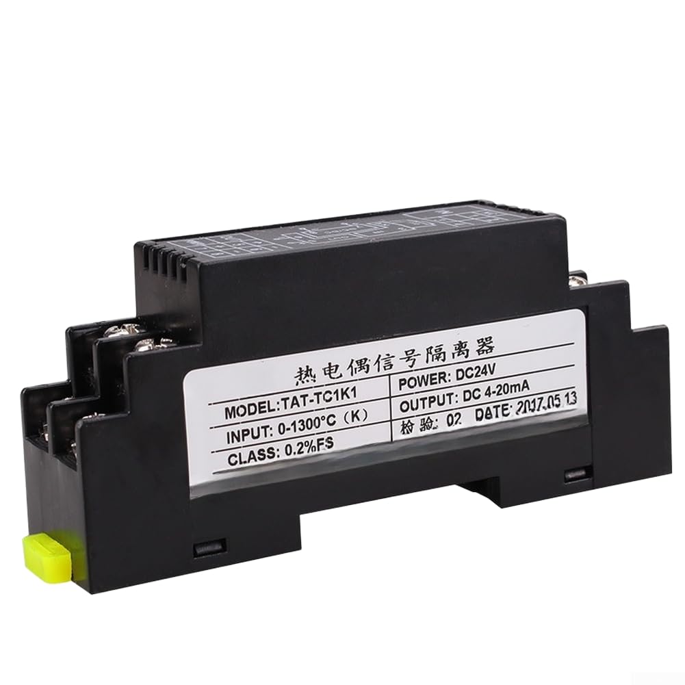 K-Typ Thermoelement Temperaturumformer 4-20mA Isolator(0-1300℃ 4-20V) | K-Typ Eingang, 0-1300°C Bereich, 4-20mA Ausgang, hohe Präzision, industrielle Nutzung