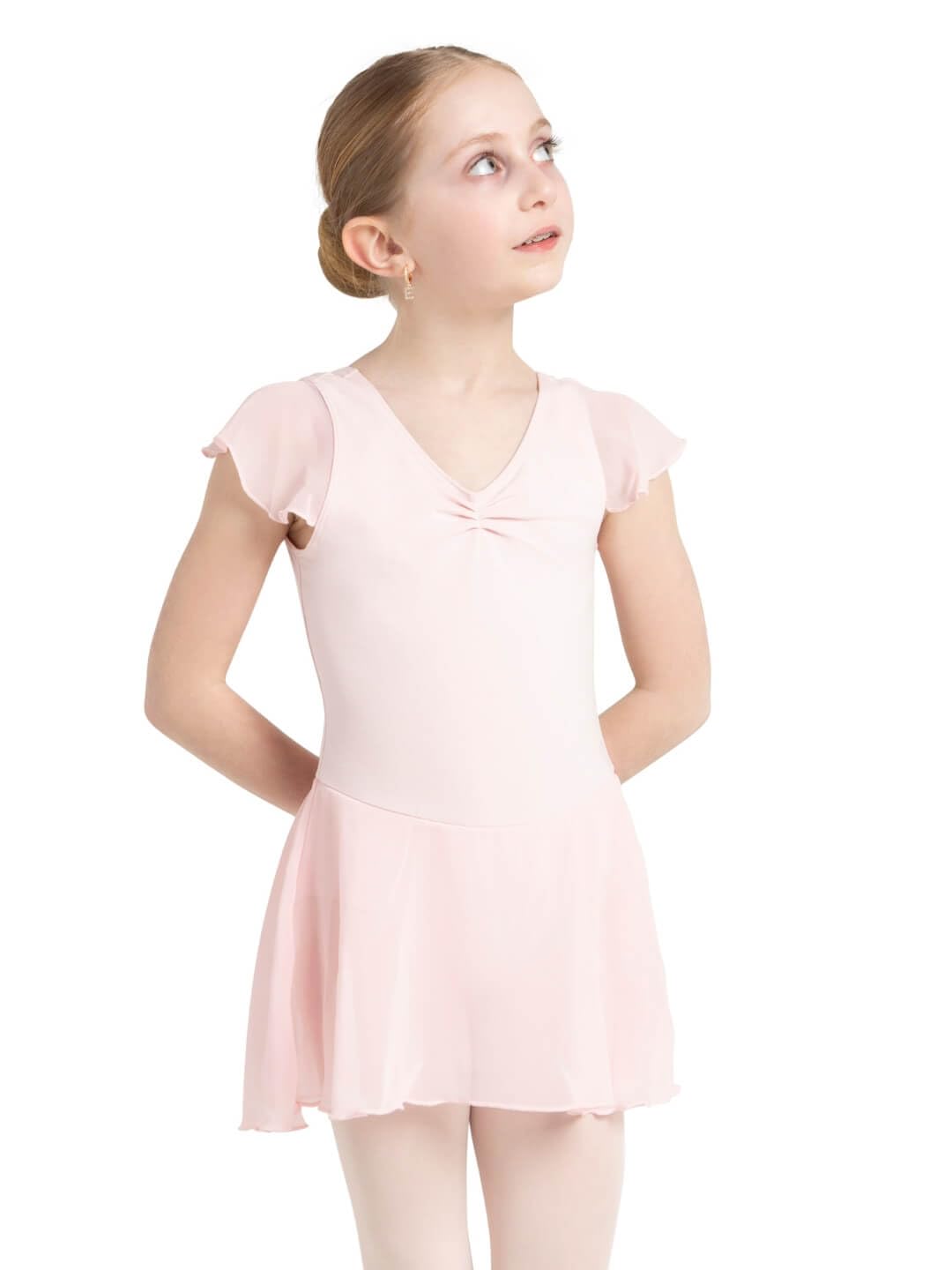 Capezio Damen 11305c Kleid mit Flatterärmeln