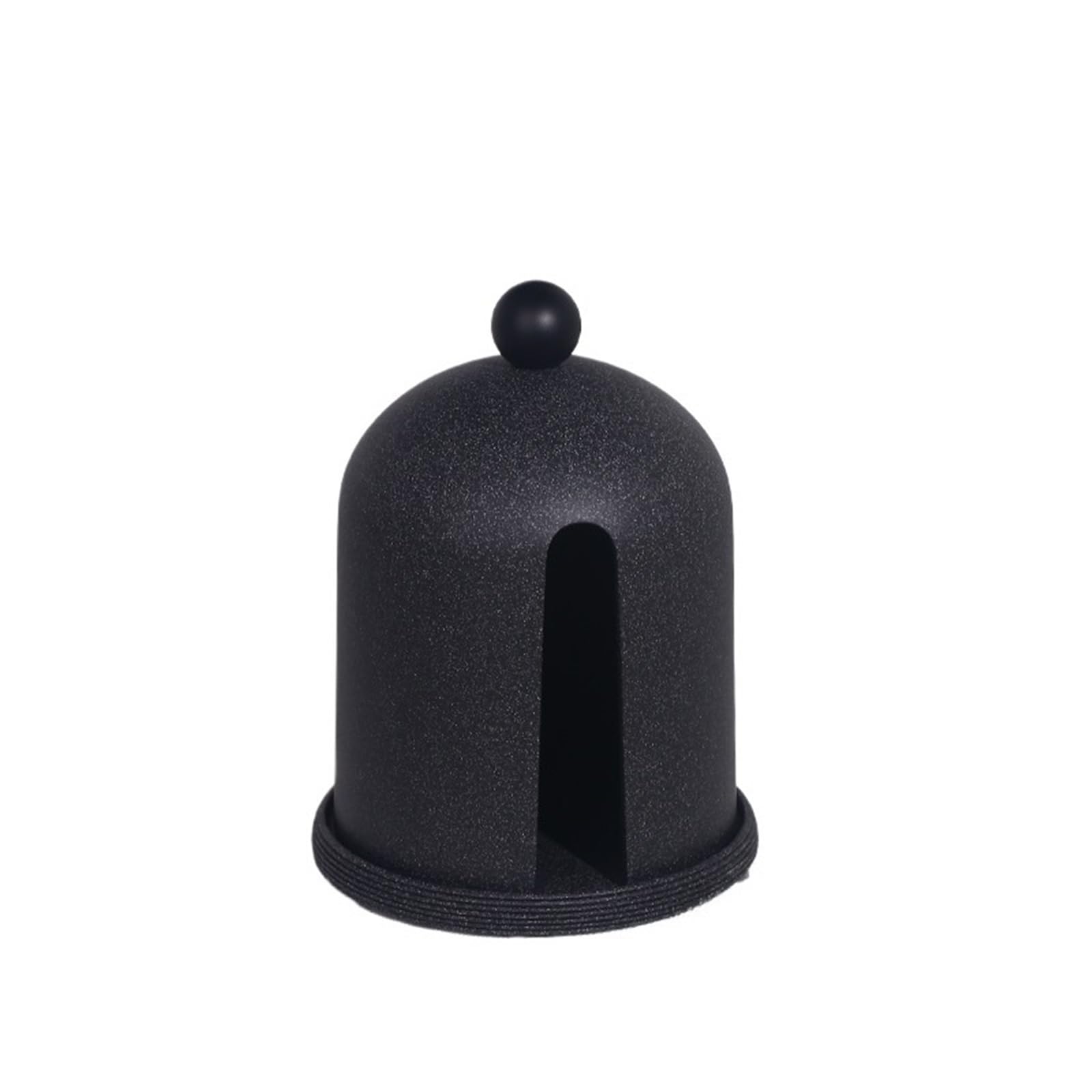 Tissue Case Living Room Sandstone Tissue Box Hotel Restaurant Creative Desktop Napkin Facial Dispenser Tissue Dispenser(Black)