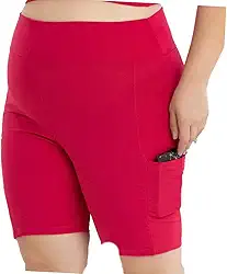 Short Suplex Plus Size com Bolsos Laterais - Conforto e Estilo para Atividades Esportivas, Marca Virtude - Tamanhos 44 a 50