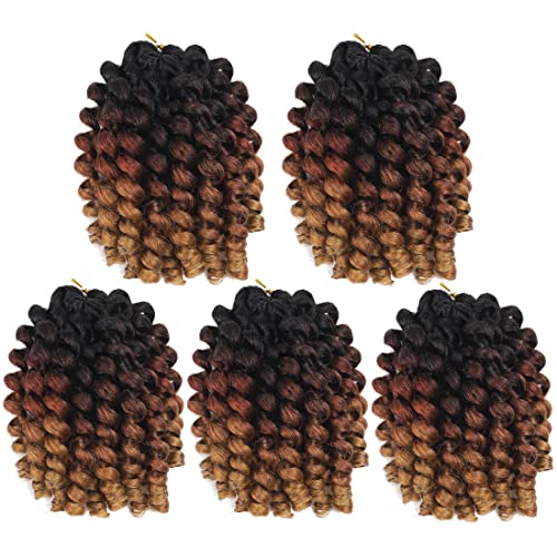 Wand Curl Crochet Braids Hair Jamaican Bounce...