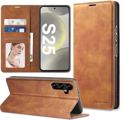 Étui à rabat pour Samsung S25 format portefeuille idéal pour voyager léger au quotidien