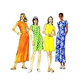 1990s Misses Semi Fitted Dress McCalls 8730 Sewing Pattern Size 8 - 10 - 12