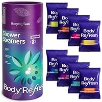 BodyRefresh Shower Steamers Aromatherapy - Birthday Gifts for Women, 8 Pack Shower Bombs, Self Care Home Spa Relaxation Gifts, Christmas Stocking Stuffers for Adults, Women, Teens, Mom, Wife