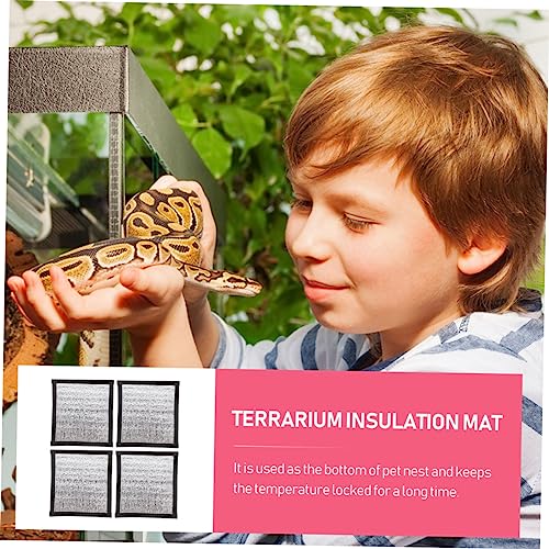 4 pads calefactores para reptiles con película reflectante miniatura 5