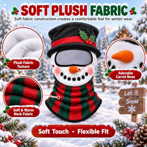 2026 Christmas Ski Balaclava Mask, 3D Animal Face Cover for Skiing，#A - image 8