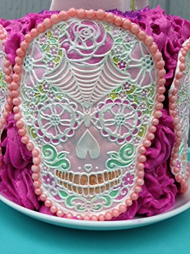 Sugarveil® Flower Skull Mat #TOP3
