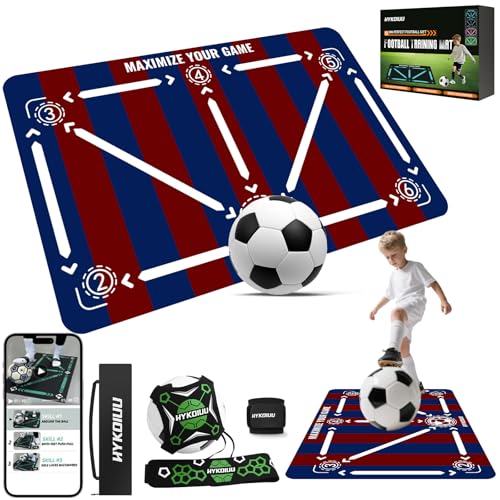 Alfombra Entrenamiento Futbol Con Kick Throw Trainer Didáctico 90x60cm Alfombra Futbol...