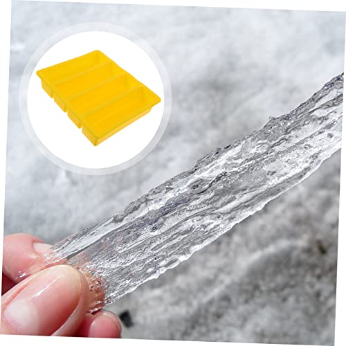Molde para cubitos de hielo de silicona OUNONA miniatura 4