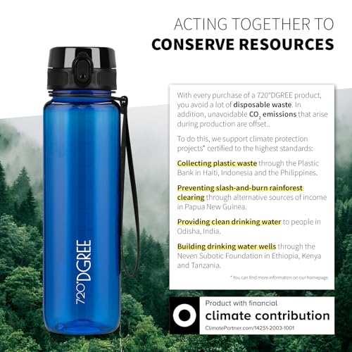 Image of 720DGREE Water Bottle 1l inchuberBottle inch +Fruit-Sieve, crystalClear - Water