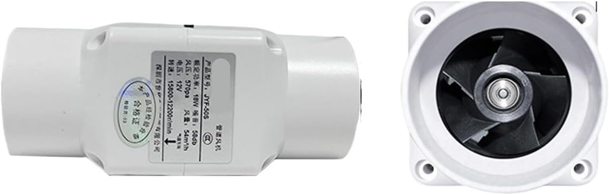 3 inch/75pvc pipe exhaust fan 2 inch 50 booster 12v4 110(3 inch 75-85 airflow single speed)