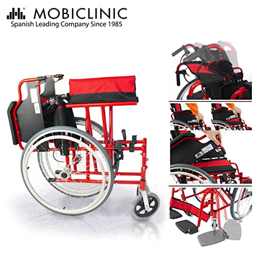 Rollstuhl Mobiclinic Modell Torre – Leichtgewicht und faltbar