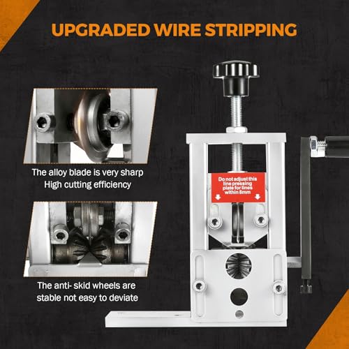 Image of BEAMNOVA Manual Wire Stripping Machine for 2-25mm /0.08 inch-0.98 inch