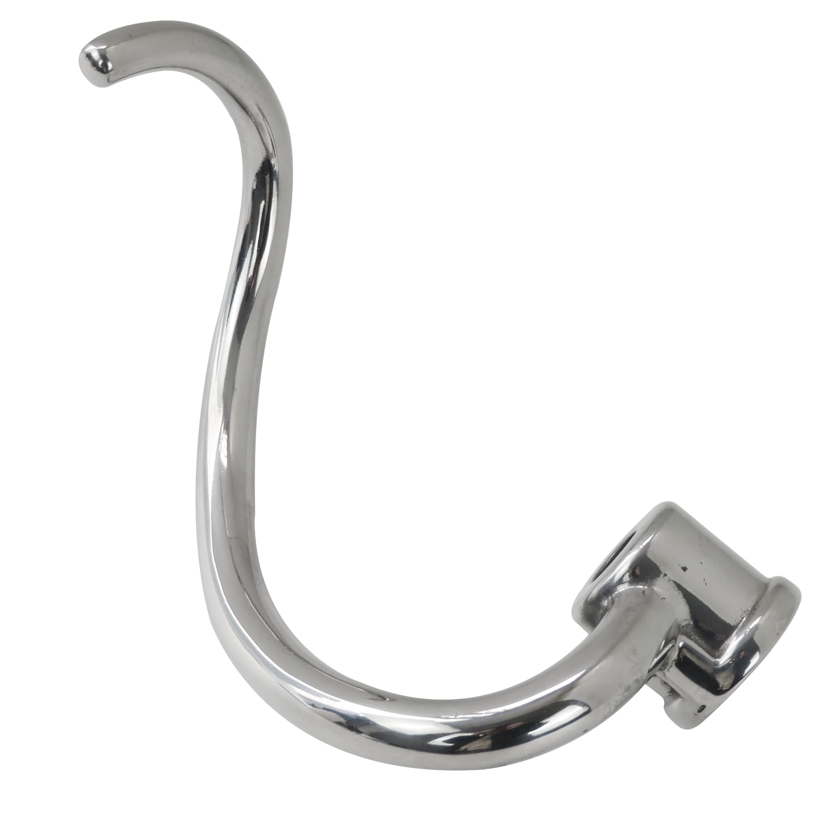 Xspeedonline Stainless Steel Dough Hook Replacement Fits for Ki-tchenAid 6QT Bowl-Lift Stand Mixers KP26M8X, KL26M8X, Mixer Parts Accessories, Dishwasher Safe, New