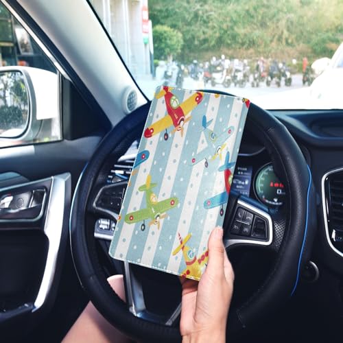 Organizador para auto de cuero miniatura 7