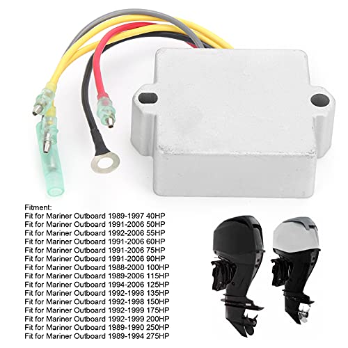 Regulador de Tensão Retificador 6 Fios 883072T Adequado para Barcos de Popa Mariner 40HP 50HP 60HP 9