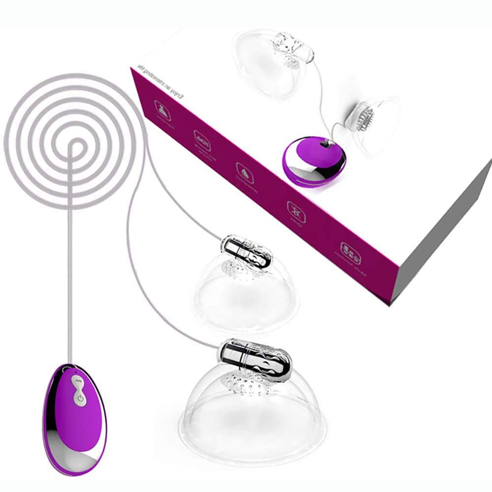 Masseur de Sein électrique, Appareil de Massage d'agrandissement Vibrant, Massage Sexy, Instrument électrique de Massage Sexy, Dispositif de Stimulation de la Croissance du Sein,