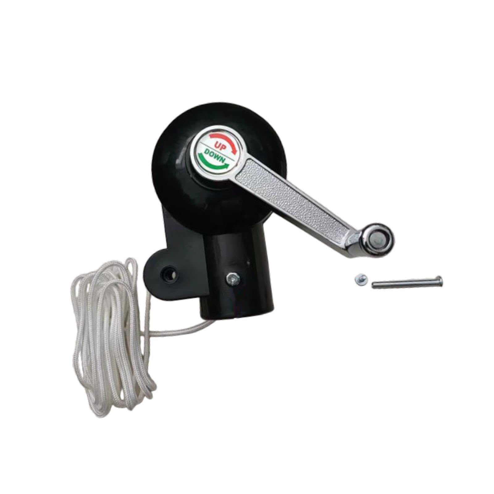 Gralara Accessori per ombrelloni da Giardino, manovella per ombrellone Facile da installare con Corda per ombrelloni da Giardino Esterno