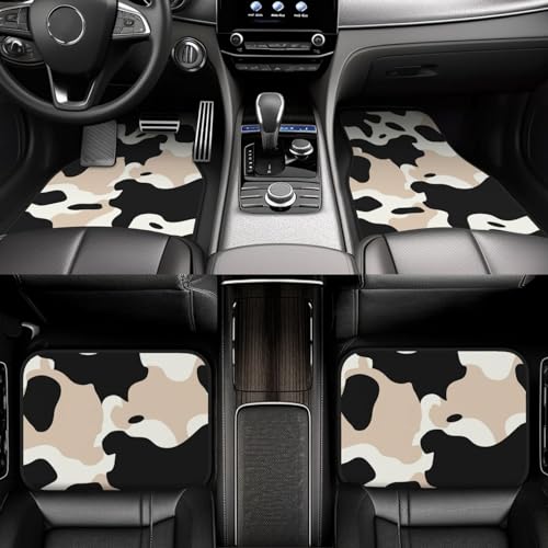 Tapis de sol voiture universel noir antidérapant pour intérieur de camionnettes