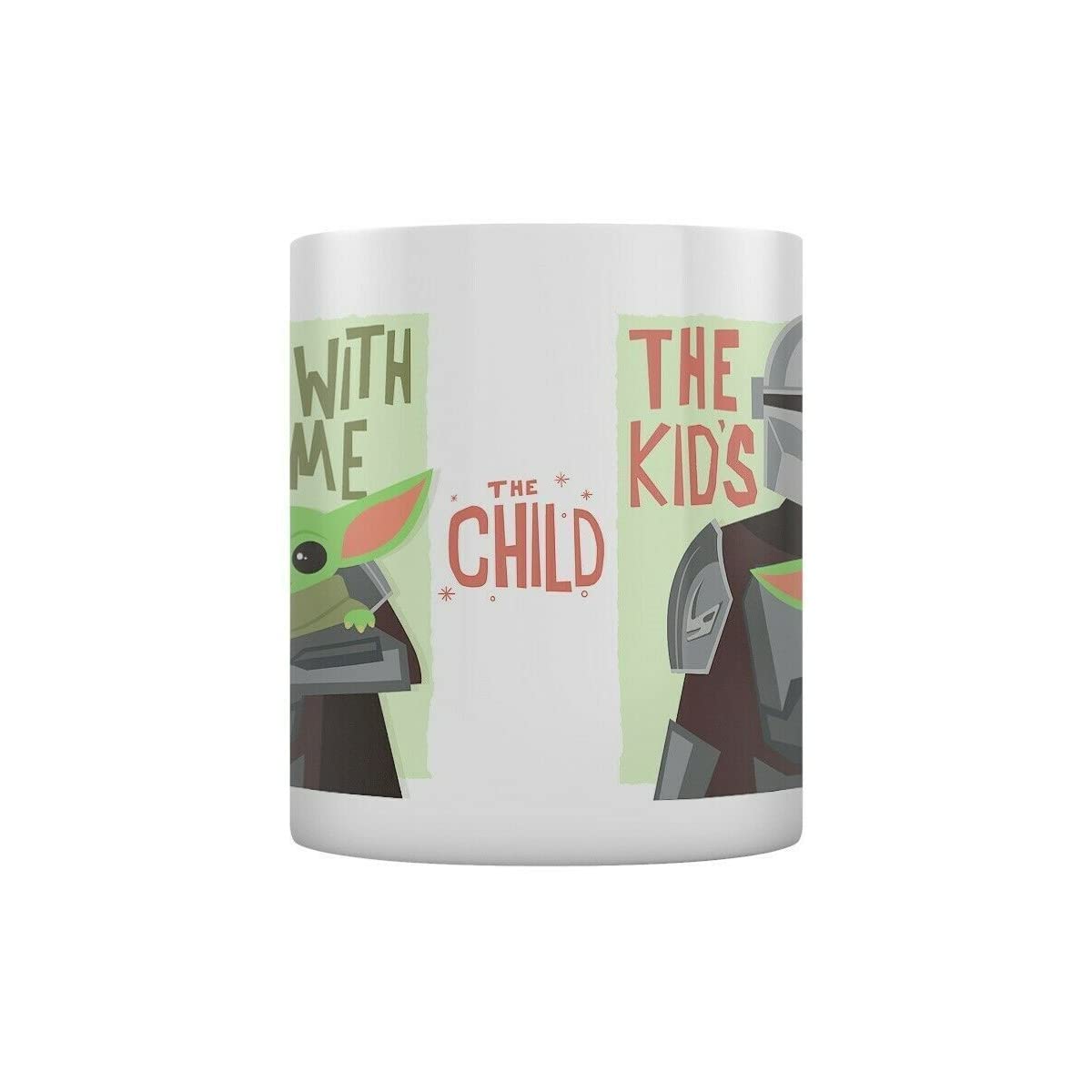 Tazza da caffè Star Wars: The Mandalorian (design Grogu Cuteness), tazza da caffè da 325 ml, regali Grogu e regali di Star Wars per uomini, donne e bambini, tazze per uomini, tazze