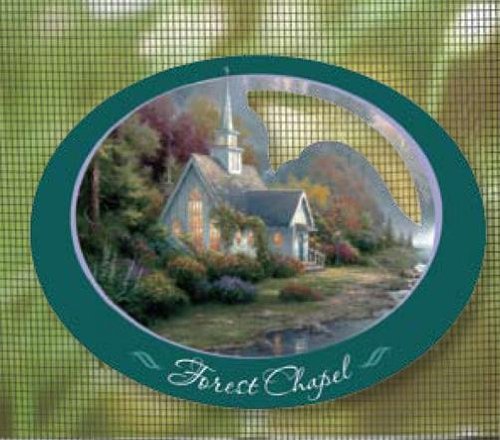 Thomas Kinkade Screen Saver- Forest Chapel