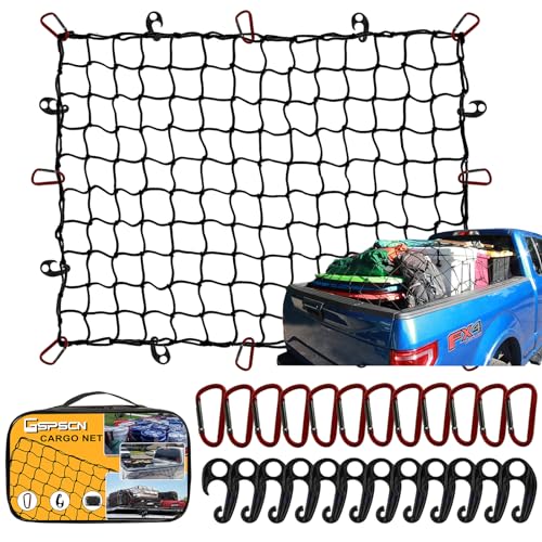 Filet de rangement pour galerie de toit extensible pour sécuriser vos bagages de voyage