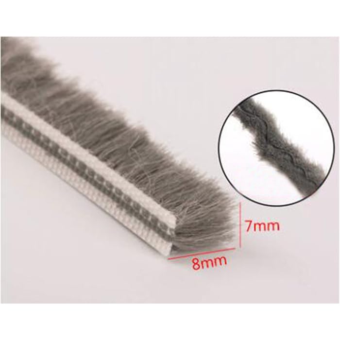 Buy 16 Ft Feet Sliding sash Windows Doors Tape Pile Draught excluder Brush Seal Strip