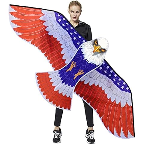 HONBO Huge Patriotic Eagle Kite for All Cover