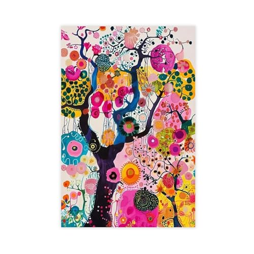 IADNG Abstract Scandinavian Canvas Poster Wall Art Print Picture Paintings 12x18inch(30x45cm)