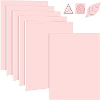 Oopsu 6 Pack 8x10 Pink Soft Rubber Stamp Carving Blocks - Easy Carve for DIY Printmaking, Art Crafts, Beginners & Pros