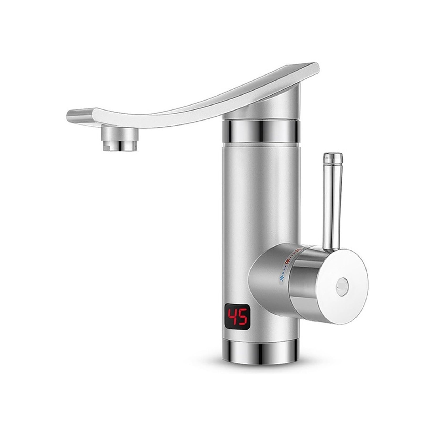 LNHHG 3000W Electric Instant Water Heater Faucet Tap LED Ambient Light Temperature Display Bathroom Kitchen Instant Heating Tap
