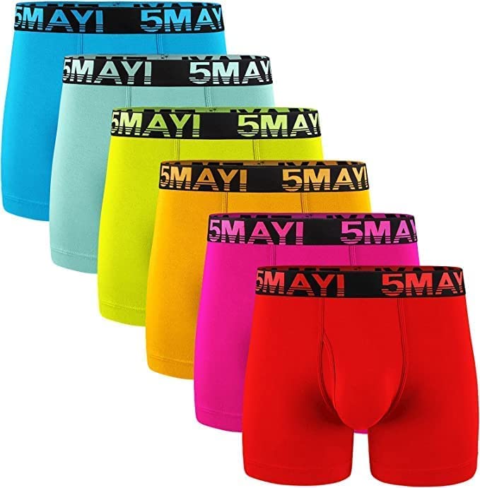 Ropa interior para hombre calzoncillos tipo bóxer elásticos suaves S a XXL
