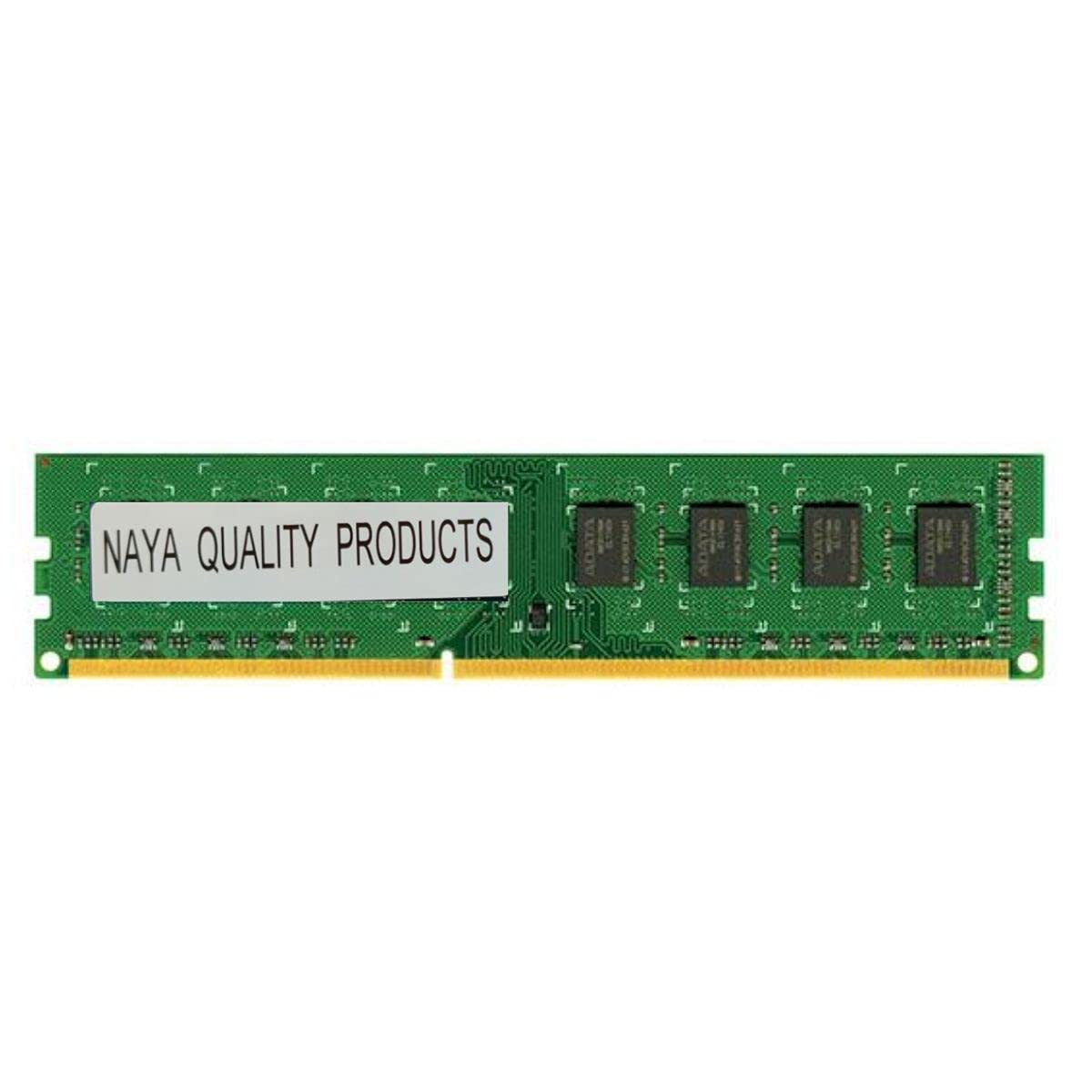 NAYA Quality Products 4GB KIT(1x4GB) DDR3 1333MHz PC3-10600 Non-ECC Unbuffered 1.5V CL9 1Rx4 Dual Rank 204 Pin DIMM Desktop PC Computer Memory RAM Module Upgrade (4GB KIT(1x4GB))