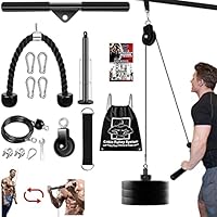 Amazon | フィットネス LATプルダウンおよびリフトプーリーシステム