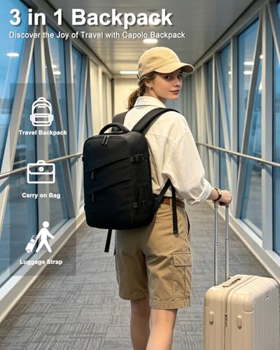 Capolo TSA-Friendly Travel Backpack