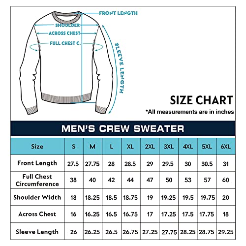 X Ray Crewneck Sweater For Men Slim Fit Ultra Soft Fitted Pullover Mens Sweaters, Regular Or Big & Tall Sizes, Black, Medium #TOP5
