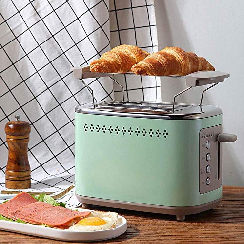 Praktische Toaster Frühstücksmaschine Sandwich Maker Toaster Gegrillter Toaster Fahrer Edelstahl Körper – Bild 3