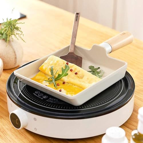 Neoflam FIKA 6-Inch Nonstick Tamagoyaki Egg Pan, Wood Handle, Induction by Neoflam - Used condition - Image 2