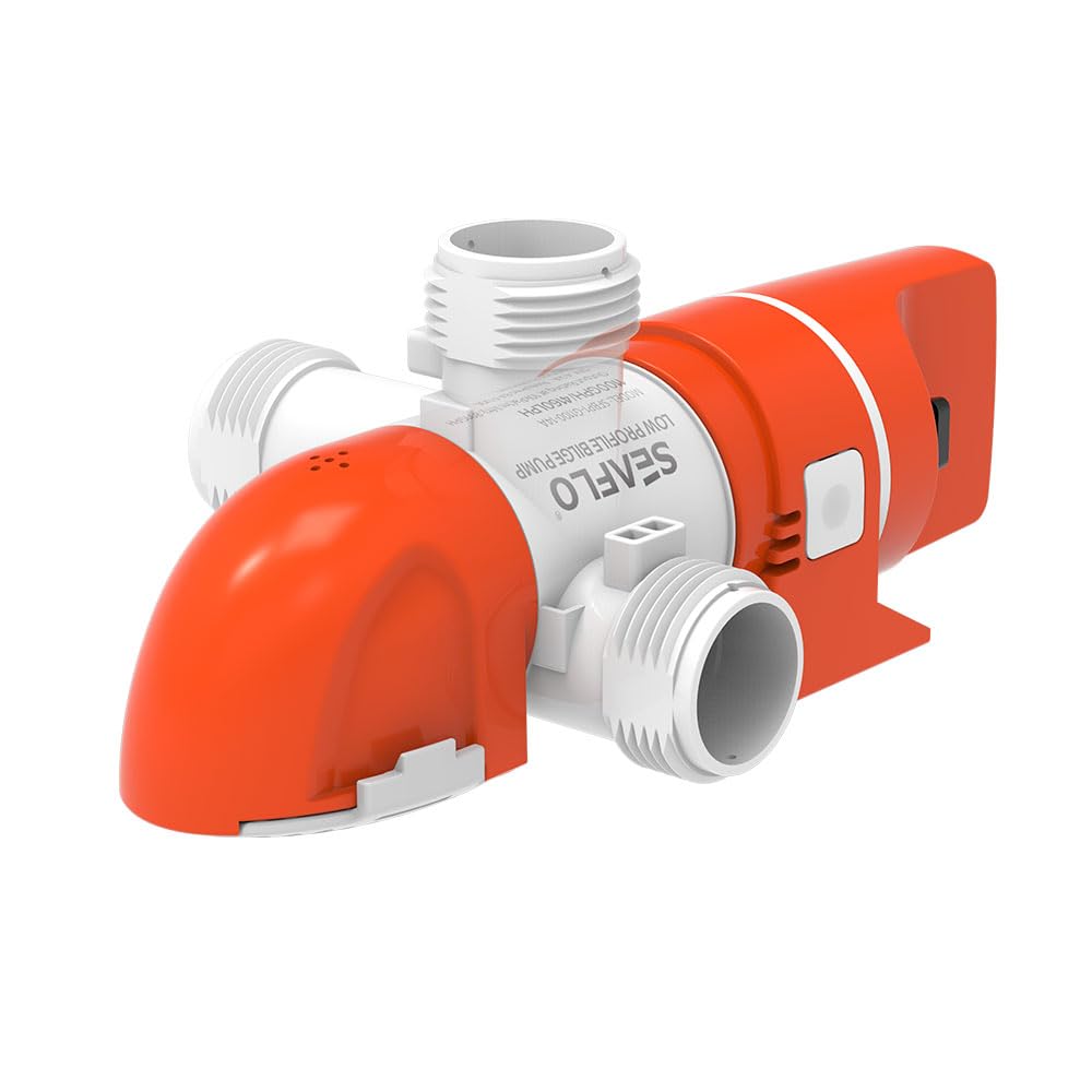 SEAFLO 14A Series 24V 1100 GPH Automatic Low Profile Water Sensing Bilge Pump