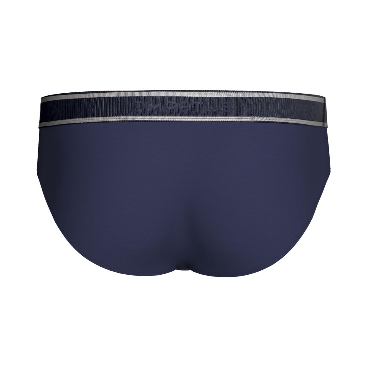 IMPETUS - Pack de 3 Slips de Algodón Stretch Essentials Negro Gris Azul
