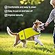 Reflektierende Sicherheitsweste für Hunde, Warnweste Hund, Größe M, Hundewarnweste mit hoher Sichtbarkeit, Fluoreszierendes Gelb mit reflektierenden Streife, für Nachtspaziergänge, Outdoor-Aktivitäten