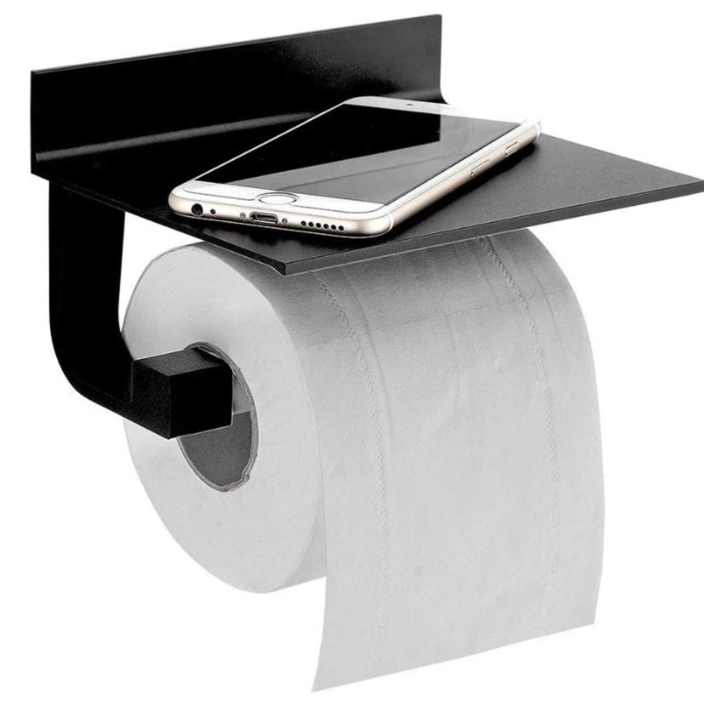 HLTYGWX Uchwyt na papier toaletowy, sprężynowy stojak do przechowywania papieru w rolce Wieszak na rolki chusteczek Dozownik ręczników papierowych do łazienki Biurowy uchwyt na papier toaletowy